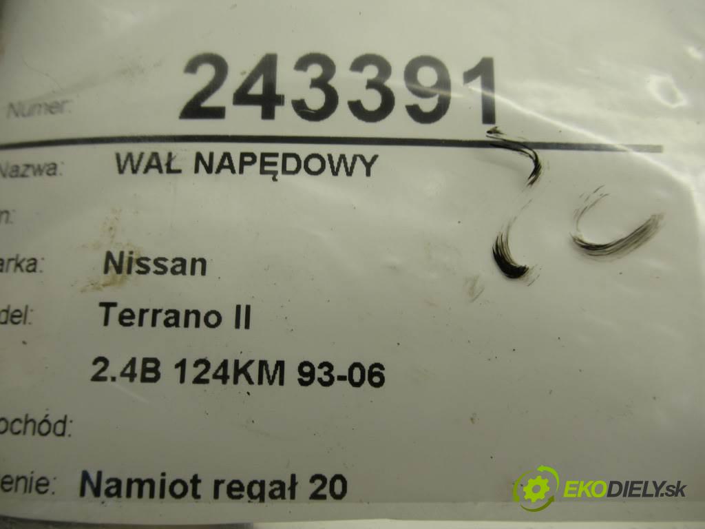 Nissan Terrano II    2.4B 124KM 93-06  Kardaň, hriadeľ hnací  (Kardaňové hriadele)