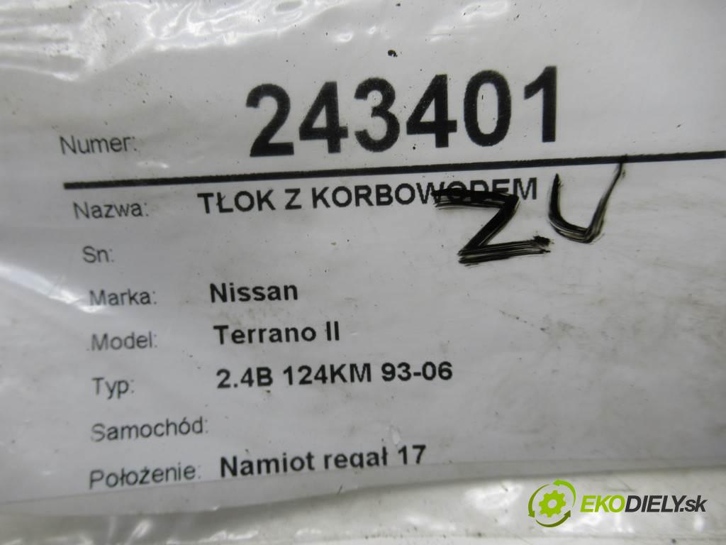 Nissan Terrano II    2.4B 124KM 93-06  píst - ojnice  (Písty)