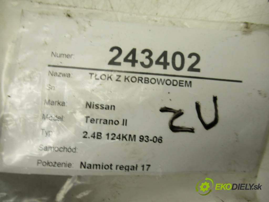 Nissan Terrano II    2.4B 124KM 93-06  piest - ojnica  (Piesty)