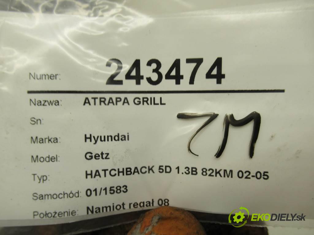 Hyundai Getz  2004  HATCHBACK 5D 1.3B 82KM 02-05 1300 Mriežka maska  (Mriežky, masky)