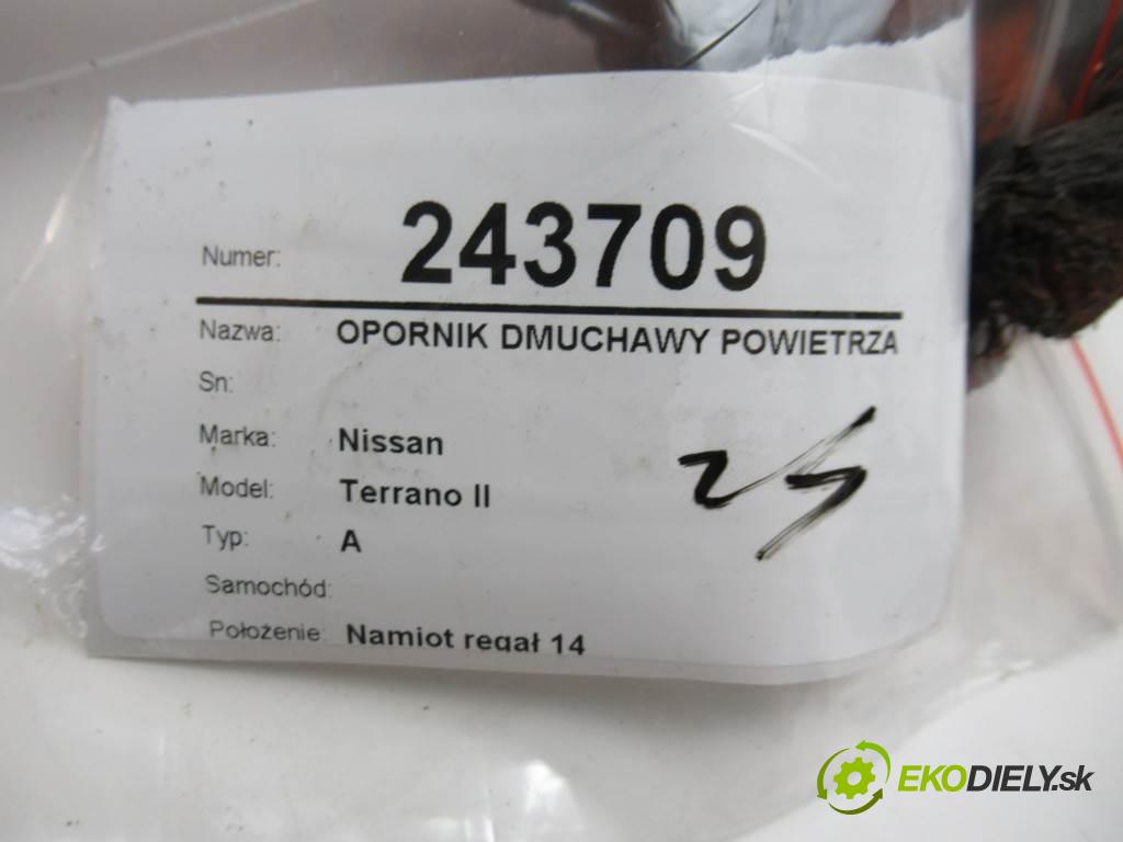 Nissan Terrano II    A  odpor rezistor topení vzduchu  (Odpory topení)