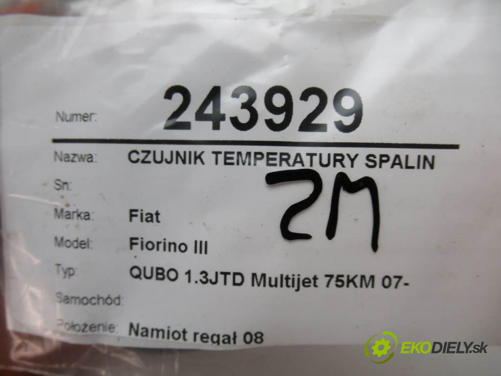 Fiat Fiorino III    QUBO 1.3JTD Multijet 75KM 07-  snímač teploty spalín 55218474 (Snímače)