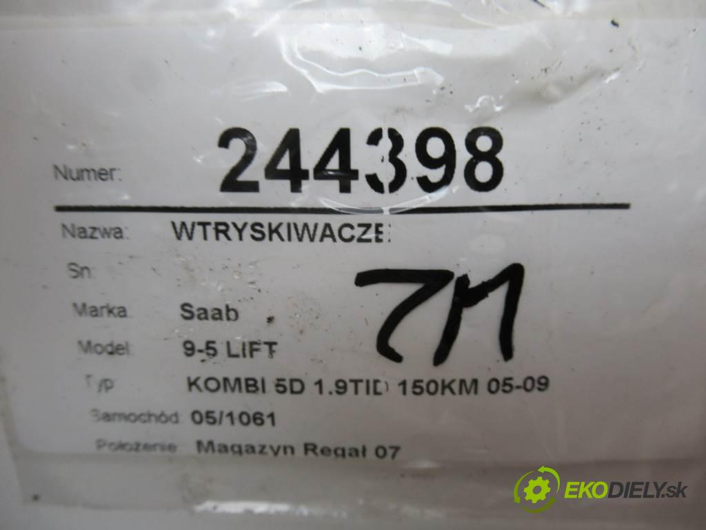 Saab 9-5 LIFT  2007  KOMBI 5D 1.9TID 150KM 05-09 1910 Vstrekovacie ventily 0445110243 (Vstrekovacie ventily)