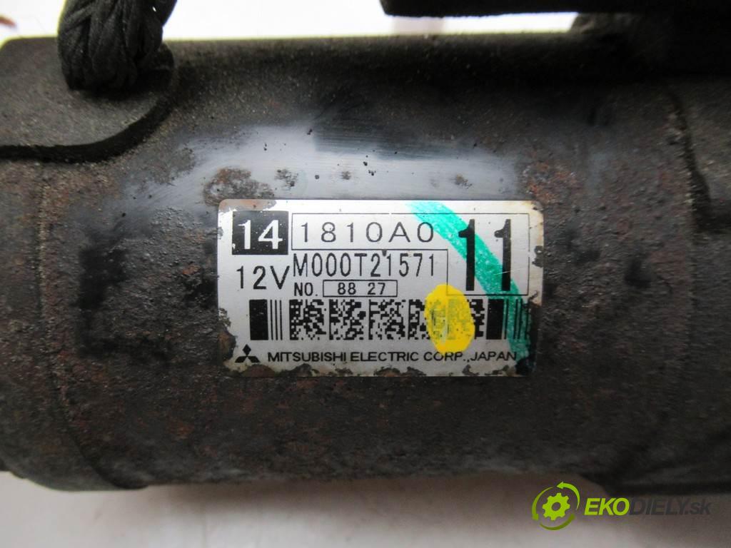 Mitsubishi Lancer Evo X  2009 217 kw 10 SEDAN 4D 2.0 16V 295KM 07-15 2000 Štartér 1810A011 M000T21571 (Štartéry)