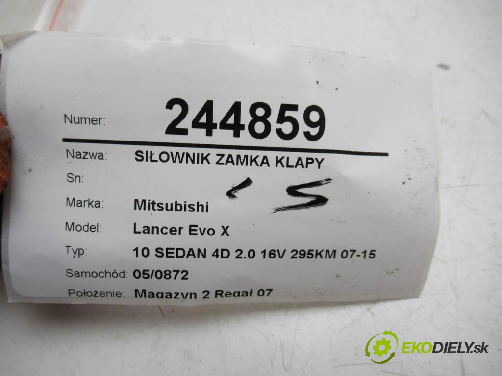 Mitsubishi Lancer Evo X  2009 217 kw 10 SEDAN 4D 2.0 16V 295KM 07-15 2000 teleskop zámku dveří  (Ostatní)