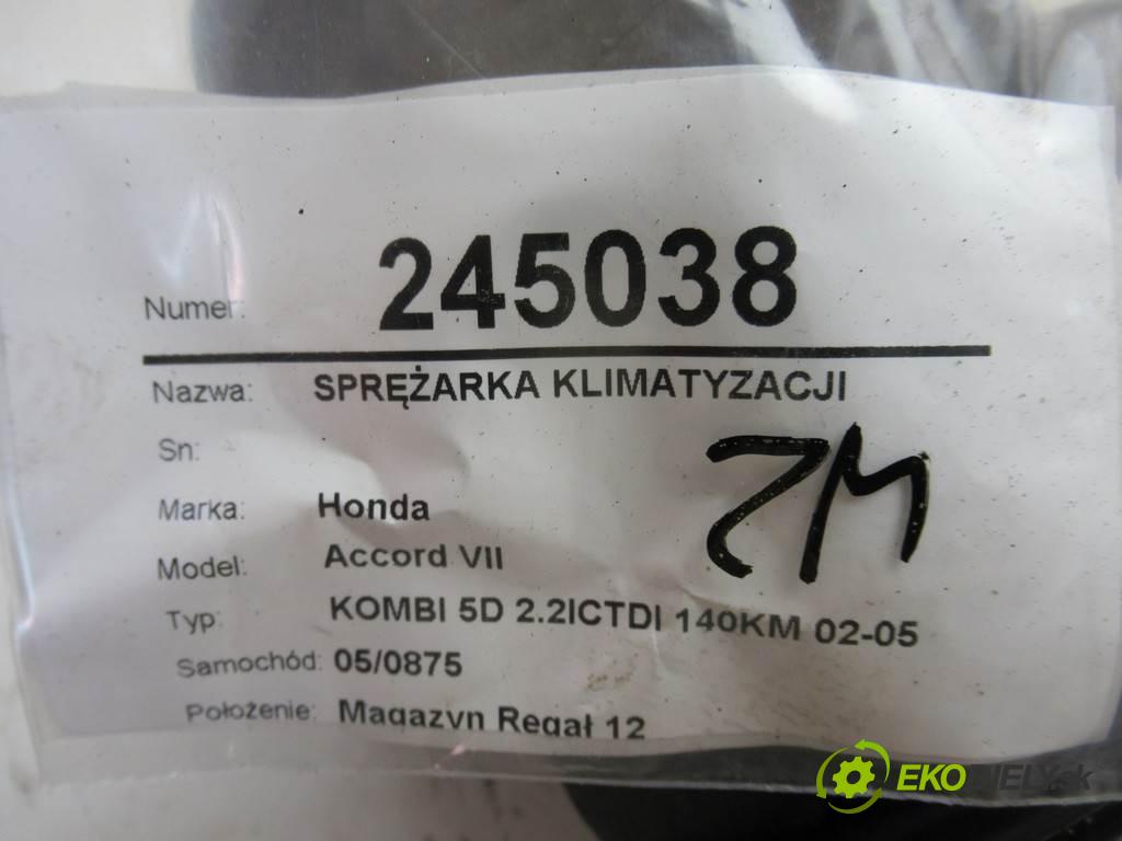 Honda Accord VII  2005 140km KOMBI 5D 2.2ICTDI 140KM 02-05 2200 kompresor klimatizace 247300-2751 (Kompresory)