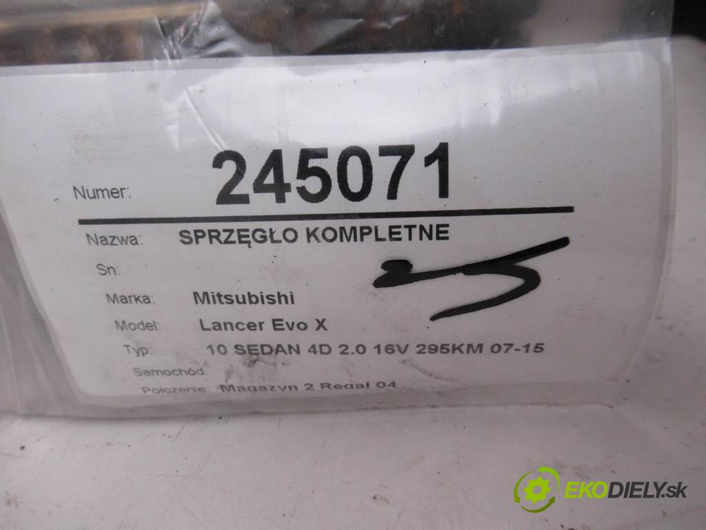 Mitsubishi Lancer Evo X    10 SEDAN 4D 2.0 16V 295KM 07-15  Spojková sada (bez ložiska) komplet  (Kompletné sady (bez ložiska))