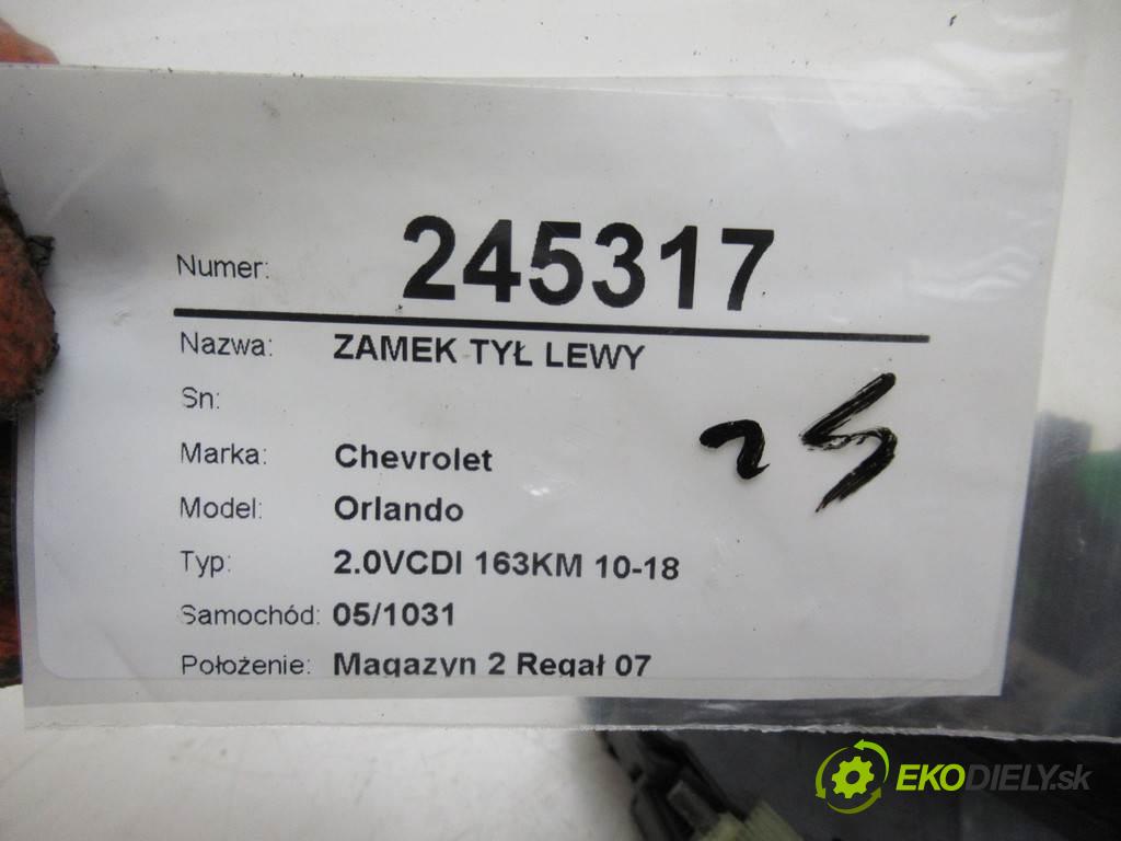 Chevrolet Orlando  2011 120 kW 2.0VCDI 163KM 10-18 2000 zámok zad ľavy 13578244