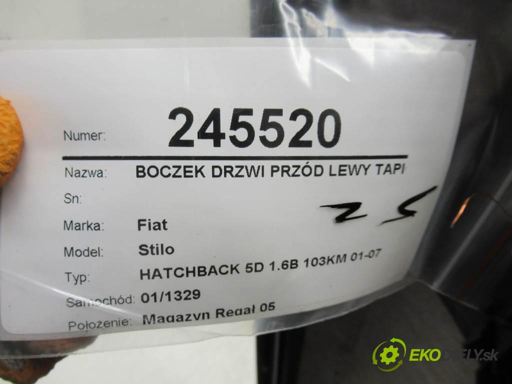 Fiat Stilo  2002 76 kW HATCHBACK 5D 1.6B 103KM 01-07 1600 čalúnenie Dvere predný ľavy tapacír  (Ostatné)