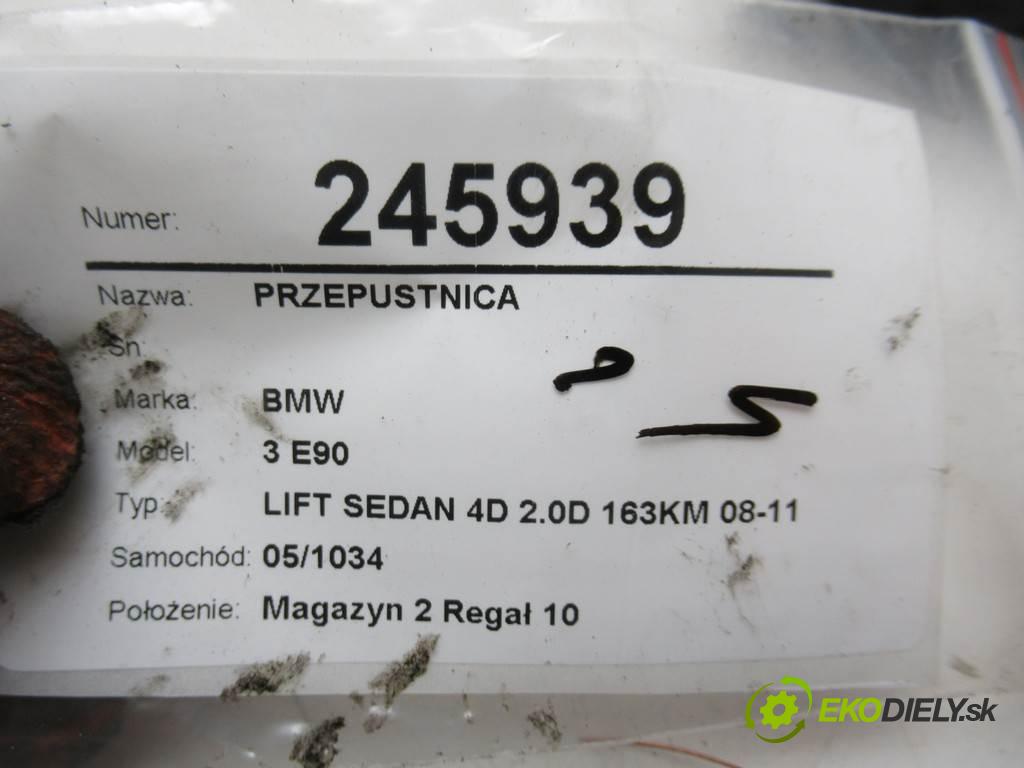 BMW 3 E90  2011 120 kW LIFT SEDAN 4D 2.0D 163KM 08-11 2000 škrtíci klapka 7810752 (Škrticí klapky)