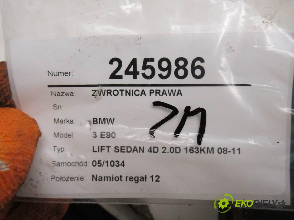 BMW 3 E90  2011 120 kW LIFT SEDAN 4D 2.0D 163KM 08-11 2000 náboj pravá  (Náboje)