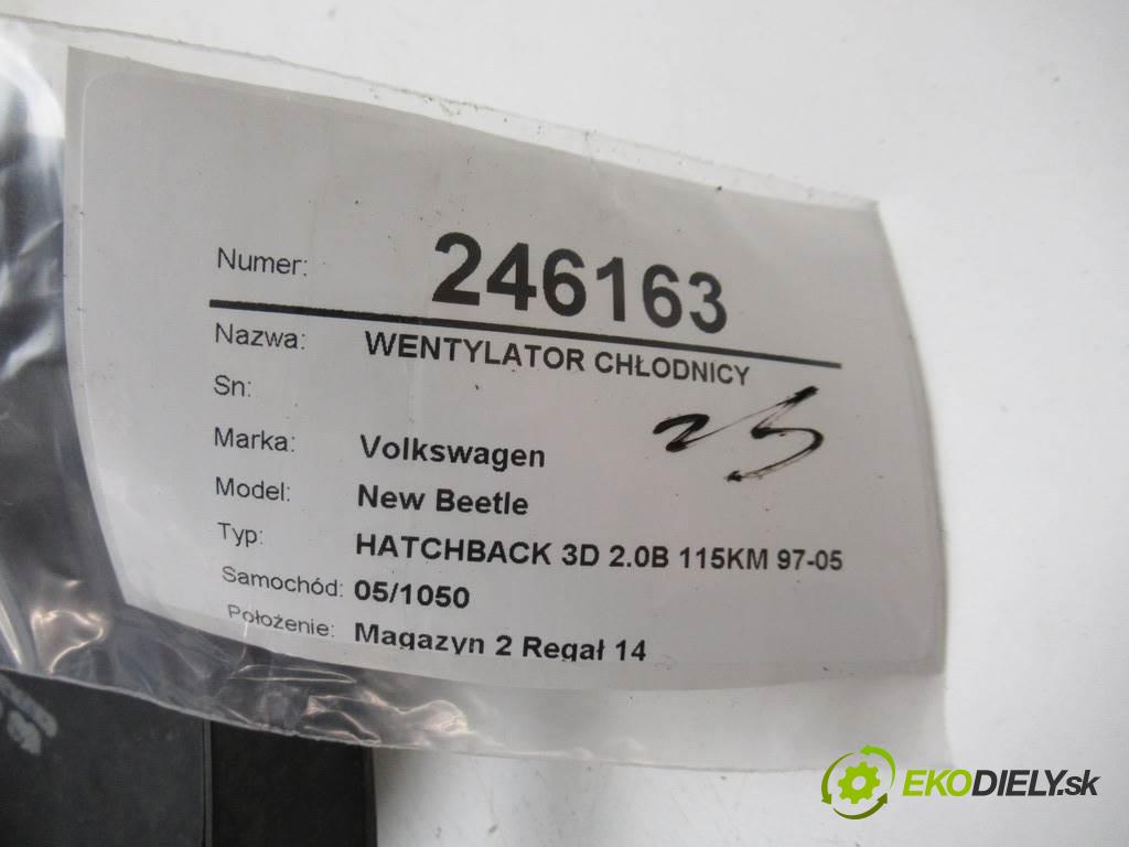 Volkswagen New Beetle  1999  HATCHBACK 3D 2.0B 115KM 97-05 2000 Ventilátor chladiča 1C0959455 (Ventilátory)