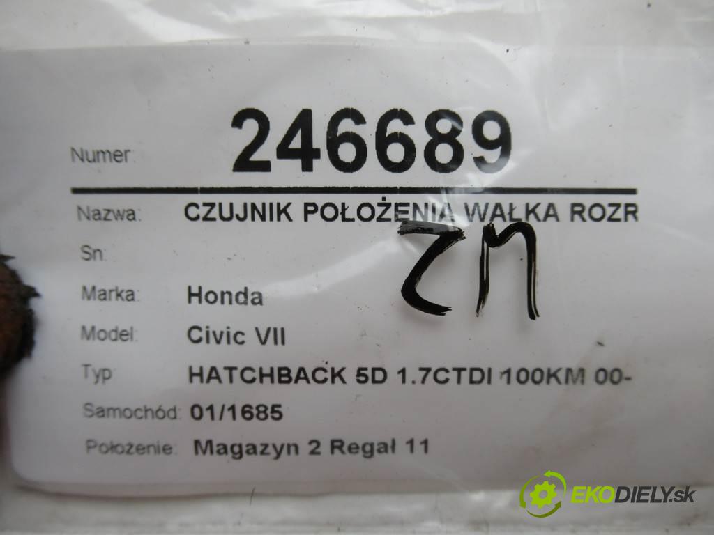 Honda Civic VII  2002  HATCHBACK 5D 1.7CTDI 100KM 00-06 1700 Snímač pozície vačkového hriadeľa -  (Snímače polohy kľuky, vačky)
