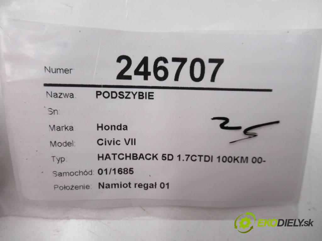 Honda Civic VII  2002  HATCHBACK 5D 1.7CTDI 100KM 00-06 1700 Torpédo, plast pod čelné okno  (Torpéda)