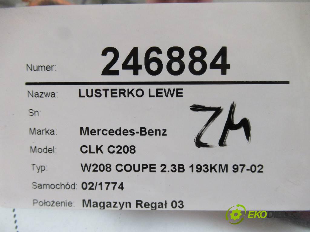 Mercedes-Benz CLK C208  1998 142 kW W208 COUPE 2.3B 193KM 97-02 2300 Spätné zrkadlo ľave  (Ostatné)