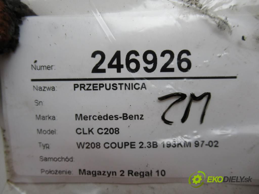 Mercedes-Benz CLK C208    W208 COUPE 2.3B 193KM 97-02  Škrtiaca klapka A1111410125 (Škrtiace klapky)