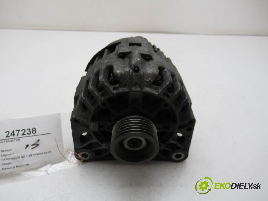 Renault Laguna II  2005  HATCHBACK 5D 1.8B 116KM 01-07 1800 Alternátor 8200153710 (Alternátory)
