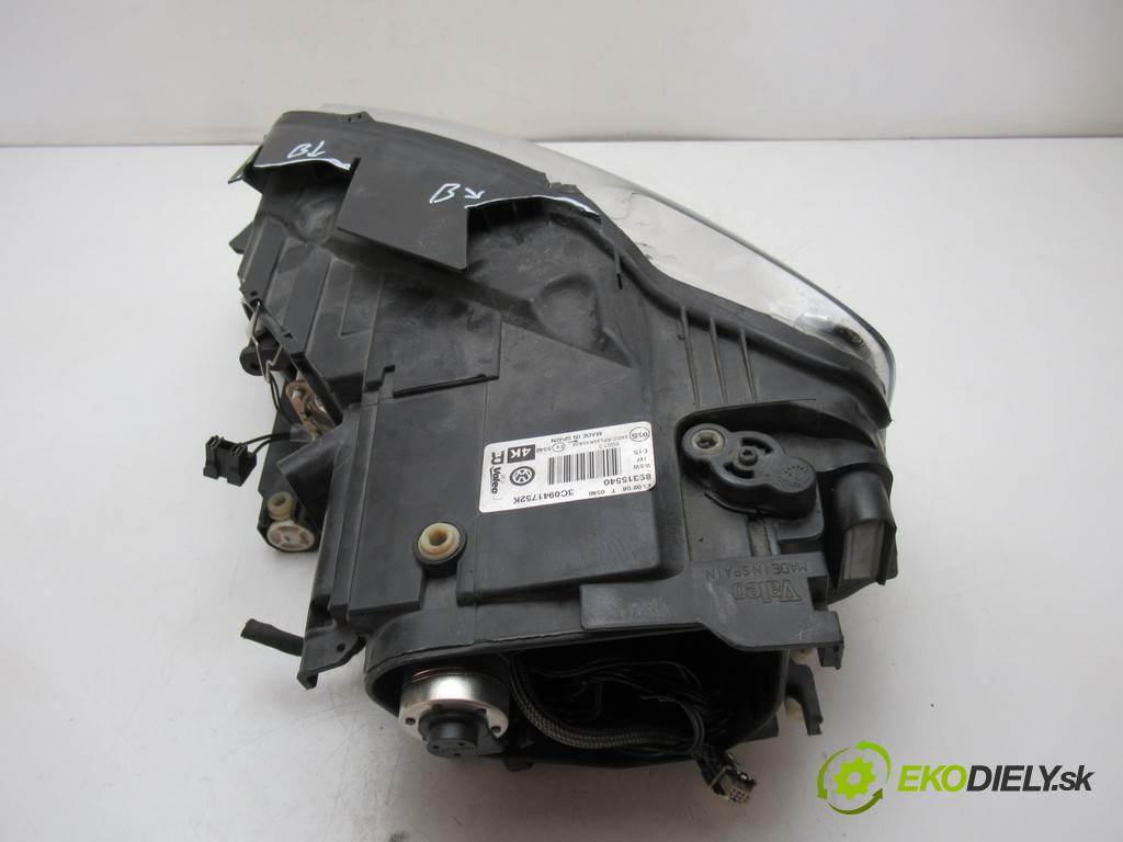 Volkswagen Passat B6    BI-XENON SKRĘTNY  Svetlomet pravy 3C0941752K (Pravé)