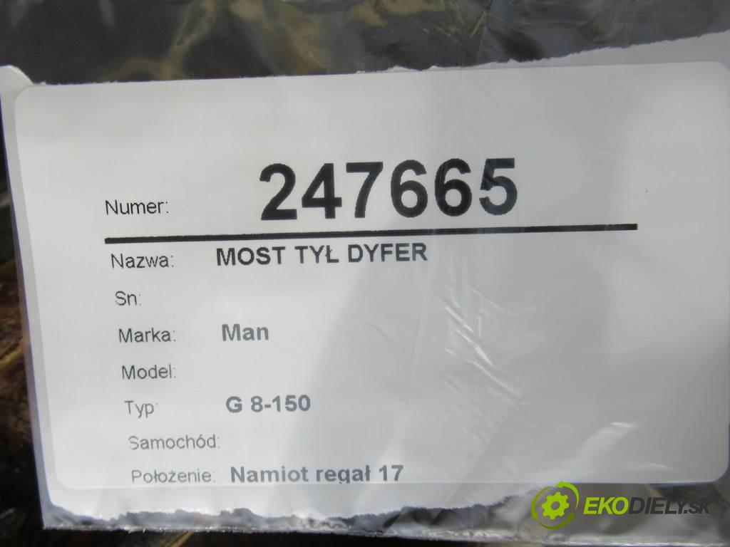 Man 8-150    8-150 VW LT  Most zad ,diferenciál  (Zadné)