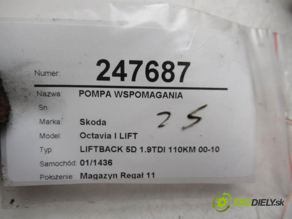 Skoda Octavia I LIFT  2001 81 kW LIFTBACK 5D 1.9TDI 110KM 00-10 1900 Pumpa servočerpadlo 1J0422154B (Servočerpadlá, pumpy riadenia)