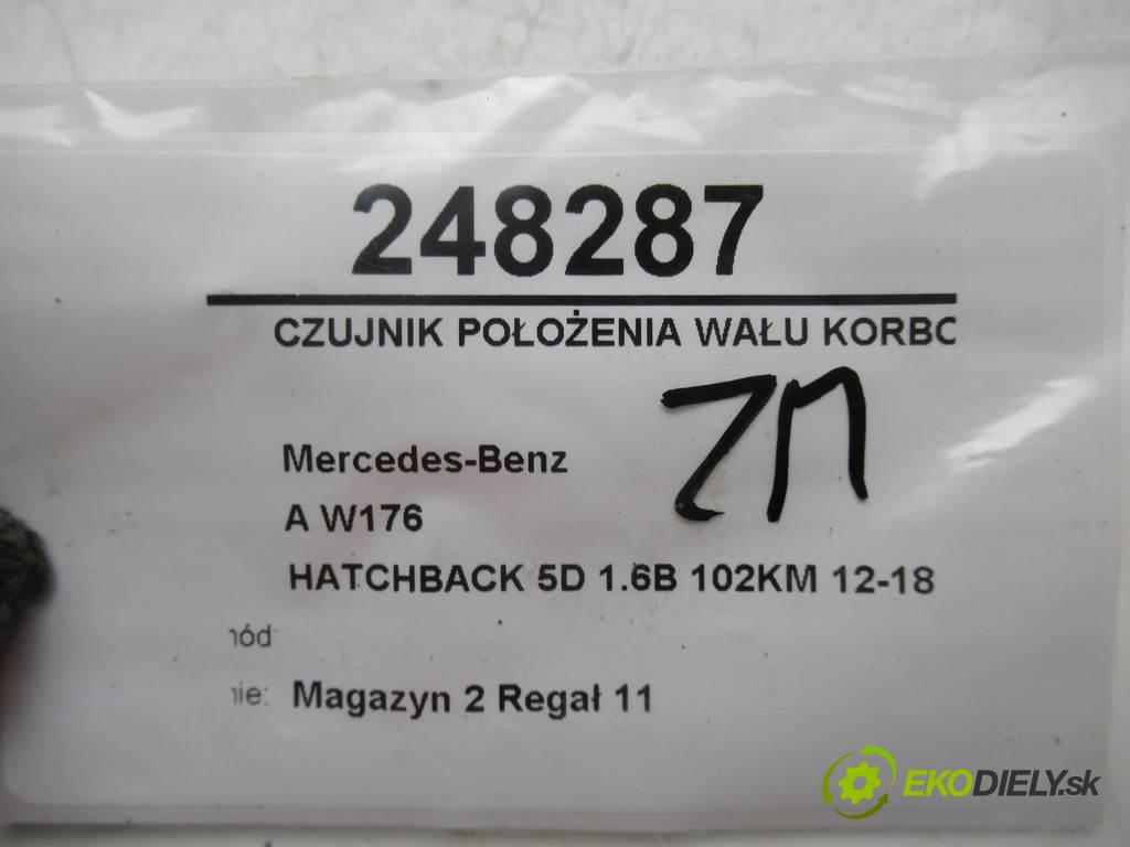 Mercedes-Benz A W176    HATCHBACK 5D 1.6B 102KM 12-18  Snímač pozície hriadeľa kľukového A2709050600 (Snímače polohy kľuky, vačky)