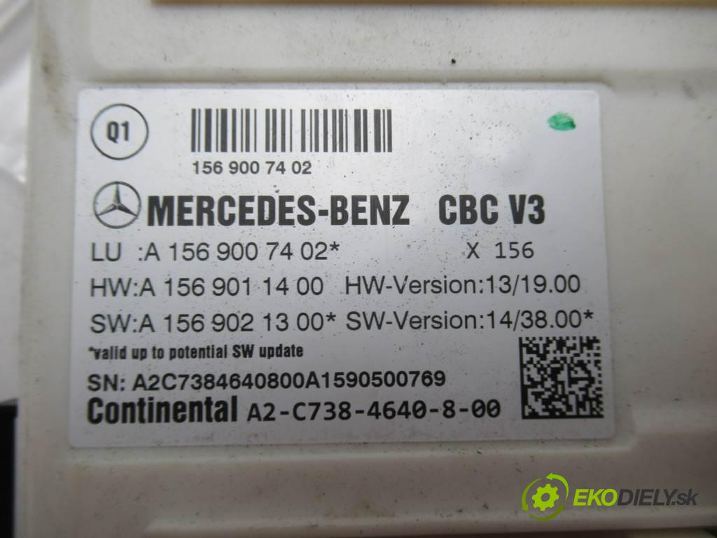 Mercedes-Benz A W176    HATCHBACK 5D 1.6B 102KM 12-18  Modul SAM A1569007402 (Ostatné)