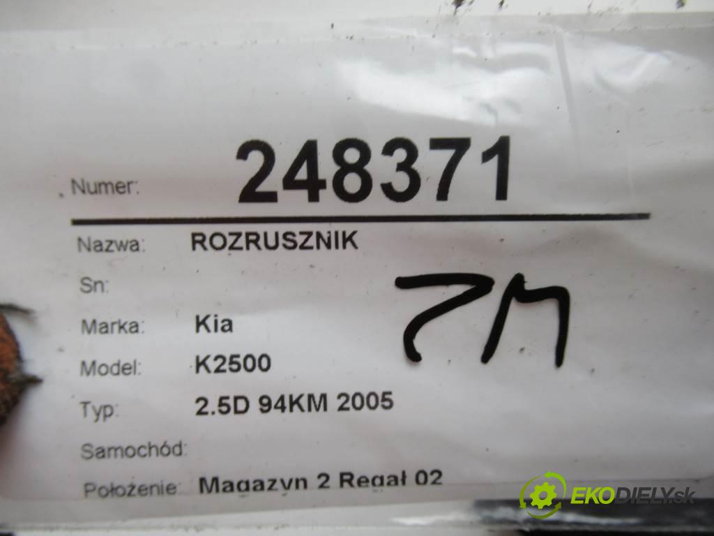 Kia K2500    2.5D 94KM 2005  Štartér 36100-42250 (Štartéry)