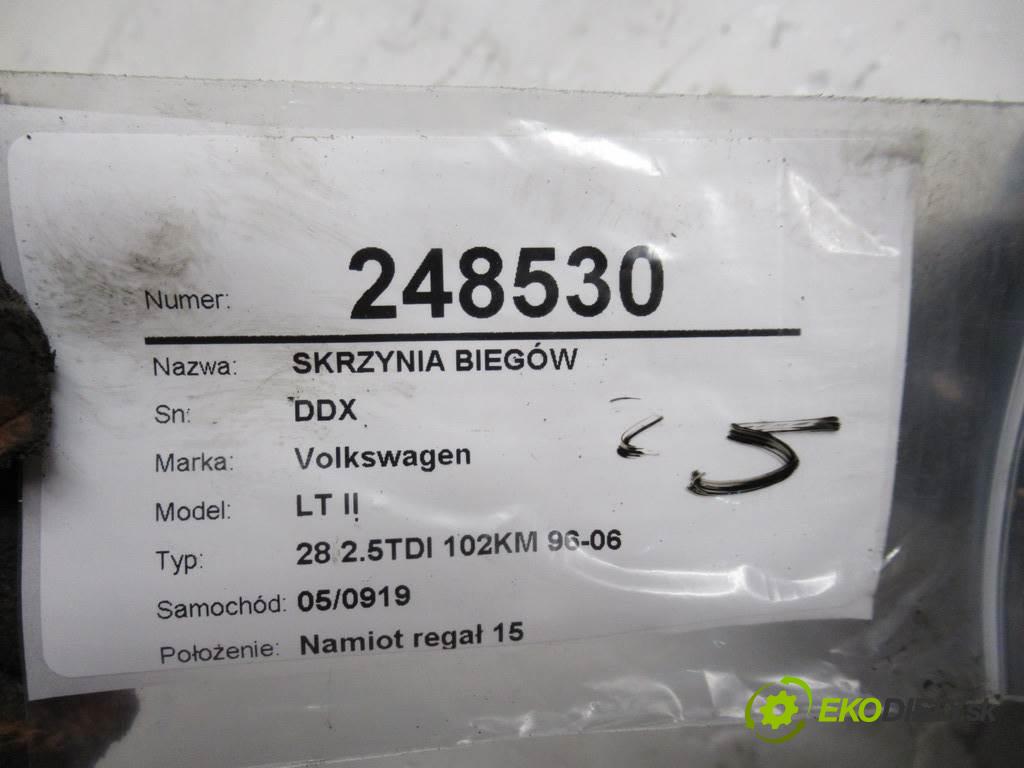 Volkswagen LT II  1997  28 2.5TDI 102KM 96-06 2500 Prevodovka - DDX (Prevodovky)