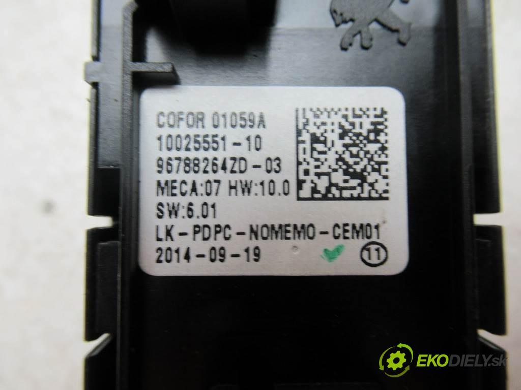 Peugeot 308 II SW    T9 KOMBI 5D 2.0HDI 150KM 13-  Prepínač okien  (Prepínače, spínače, tlačidlá a ovládače kúrenia)