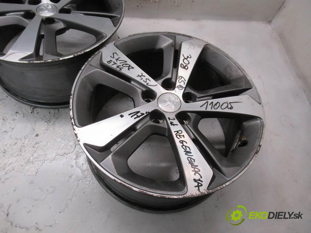 Peugeot     17 7,5J 5X108 ET44  disky hliníkové - 17  (Hliníkové)