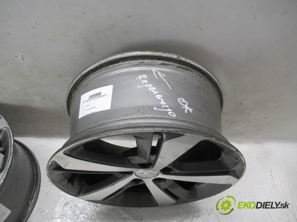 Peugeot     17 7,5J 5X108 ET44  disky hliníkové - 17  (Hliníkové)