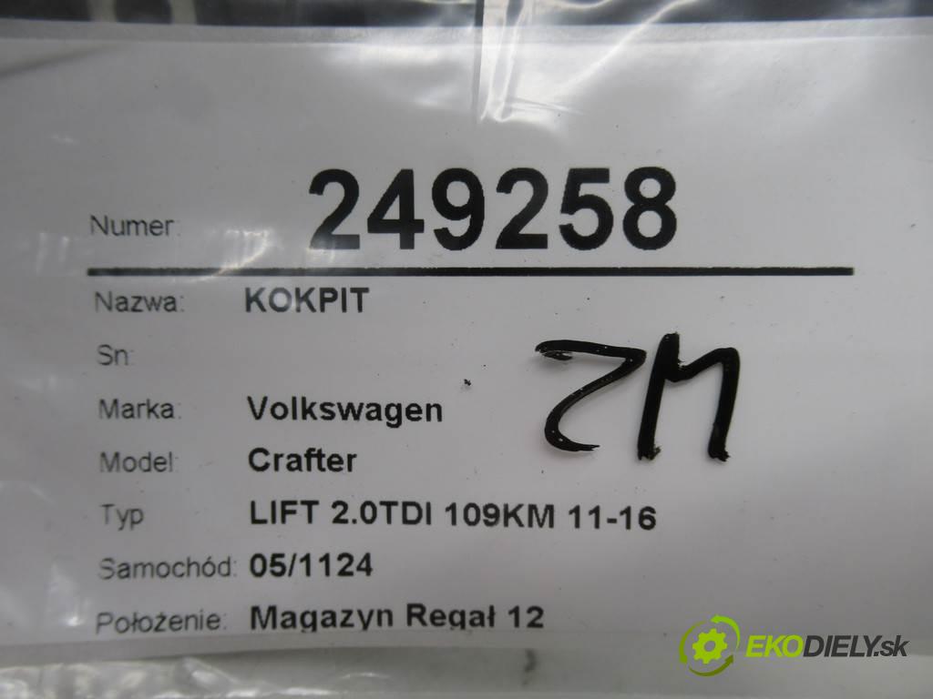 Volkswagen Crafter  2012  LIFT 2.0TDI 109KM 11-16 2000 Palubná doska A9066800006 (Palubné dosky)