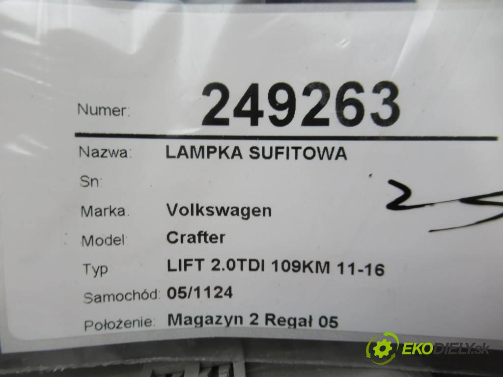 Volkswagen Crafter  2012  LIFT 2.0TDI 109KM 11-16 2000 světlo stropní 9018200101 (Osvětlení interiéru)