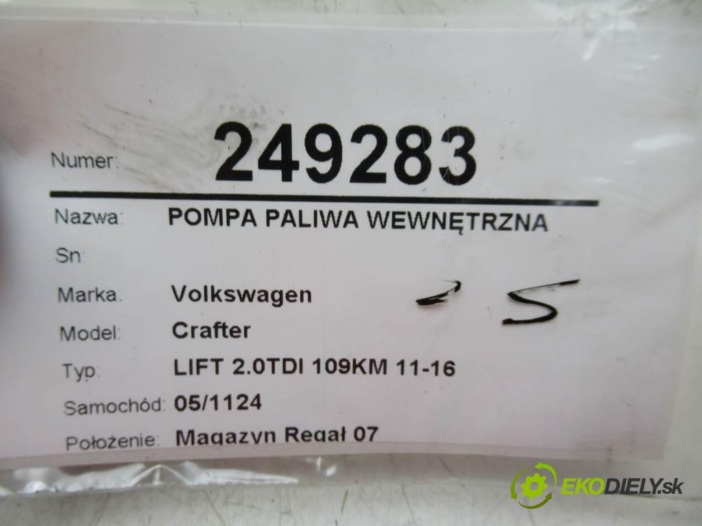 Volkswagen Crafter  2012  LIFT 2.0TDI 109KM 11-16 2000 Pumpa paliva vnútorná A9064703094 (Palivové pumpy, čerpadlá, plaváky)