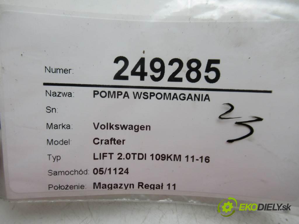 Volkswagen Crafter  2012  LIFT 2.0TDI 109KM 11-16 2000 Pumpa servočerpadlo 2E0422145B 9064660501 (Servočerpadlá, pumpy riadenia)