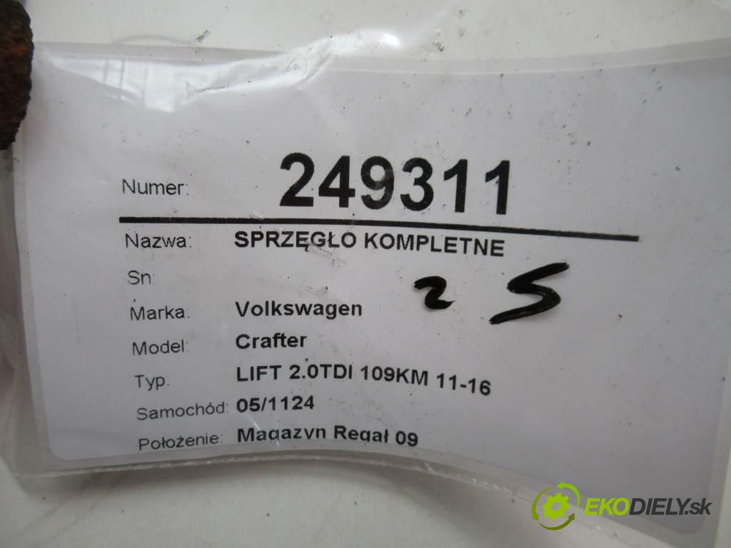 Volkswagen Crafter  2012  LIFT 2.0TDI 109KM 11-16 2000 Spojková sada (bez ložiska) komplet CKT (Kompletné sady (bez ložiska))