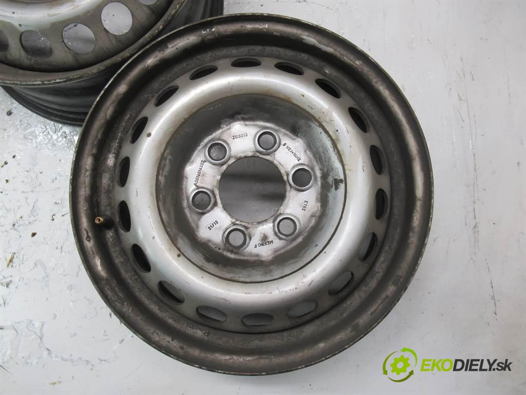 Mercedes-Benz Sprinter    16 6,5J 6X130 ET62  disky plechové - 16  (Plechové)