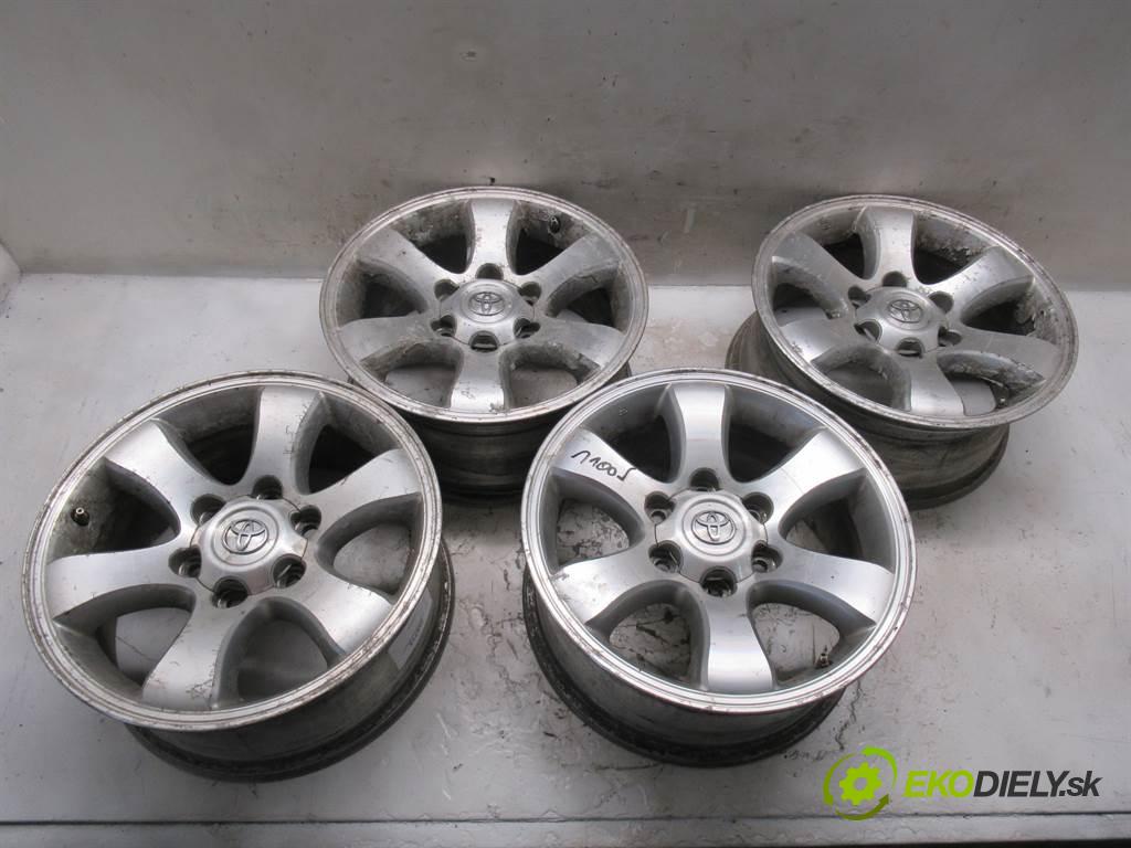 Toyota     17 7,5J 6X139,7 ET25  disky hliníkové - 17  (Hliníkové)