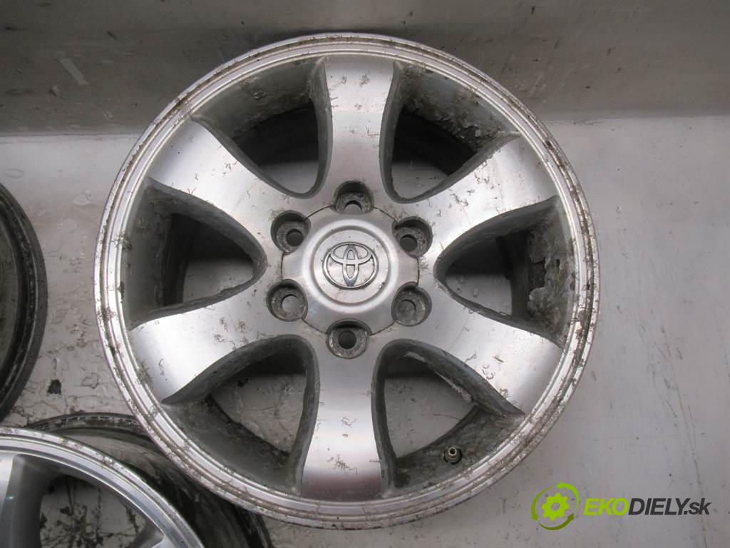 Toyota     17 7,5J 6X139,7 ET25  disky hliníkové - 17  (Hliníkové)