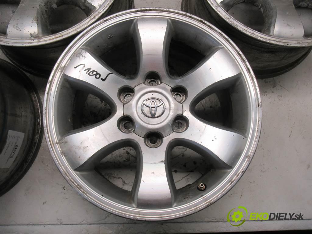 Toyota     17 7,5J 6X139,7 ET25  disky hliníkové - 17  (Hliníkové)