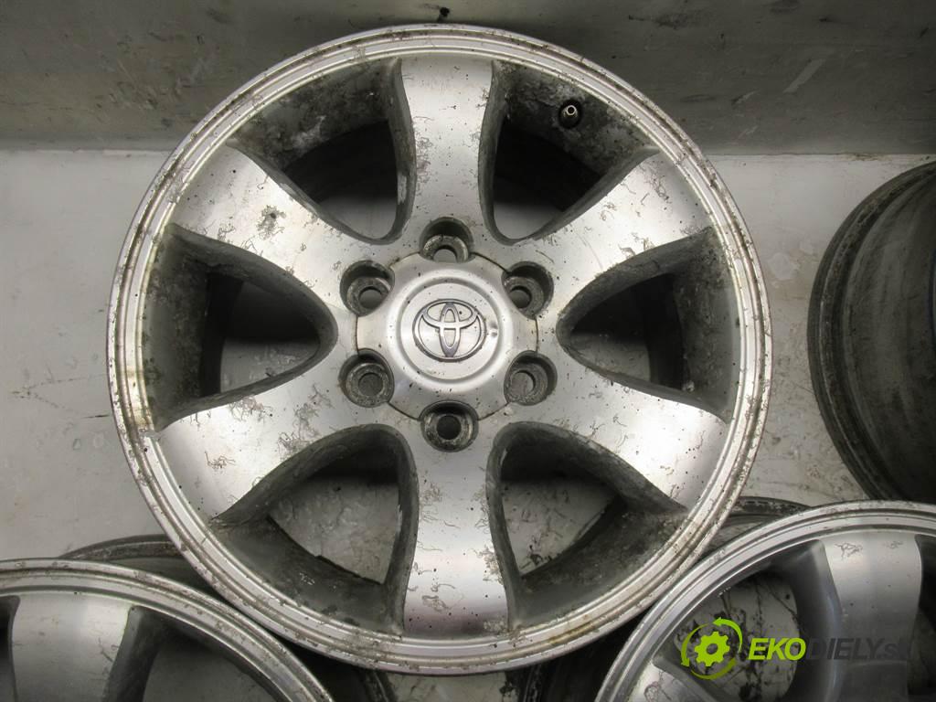 Toyota     17 7,5J 6X139,7 ET25  disky hliníkové - 17  (Hliníkové)