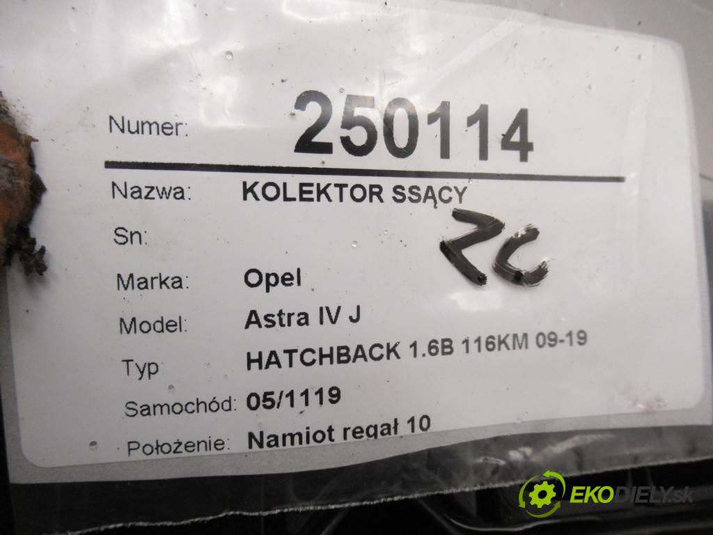 Opel Astra IV J  2010 85 kW HATCHBACK 1.6B 116KM 09-19 1600 Potrubie sacie, sanie  (Sacie potrubia)