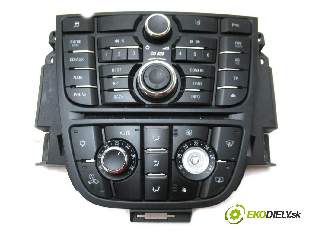 Opel Astra IV J  2010 85 kW HATCHBACK 1.6B 116KM 09-19 1600 RADIO 13337220 (Audio zariadenia)
