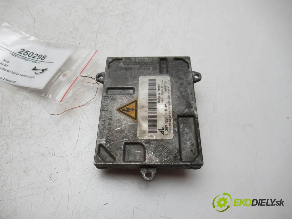 Audi A4 B7    KOMBI 5D 2.0TDI 140KM 04-08  měnič XENON 1307329115 (Měniče)