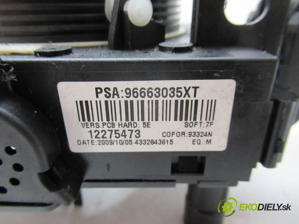 Peugeot 206+  2009 55 kW HATCHBACK 5D 1.4B 75KM 09-12 1400 Prepínač kombinovaný 96663035XT (Prepínače, spínače, tlačidlá a ovládače kúrenia)