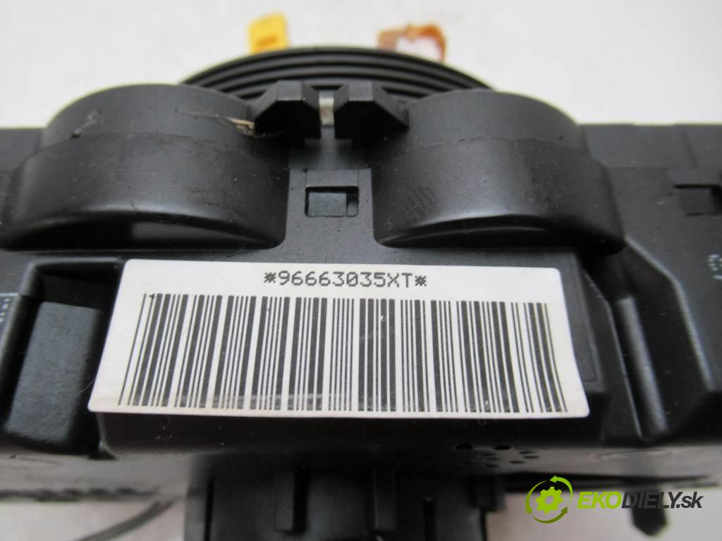 Peugeot 206+  2009 55 kW HATCHBACK 5D 1.4B 75KM 09-12 1400 Prepínač kombinovaný 96663035XT (Prepínače, spínače, tlačidlá a ovládače kúrenia)