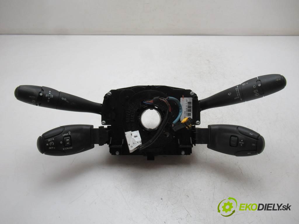 Peugeot 207  2009 88 kW HATCHBACK 5D 1.6B 120KM 06-12 1600 Prepínač kombinovaný 96661296XT (Prepínače, spínače, tlačidlá a ovládače kúrenia)