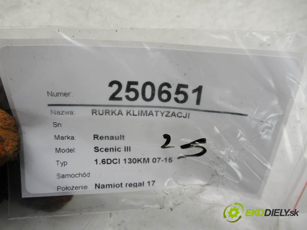 Renault Scenic III    1.6DCI 130KM 07-15  rúrka klimatizace 924544264R (Rozvody klimatizace)
