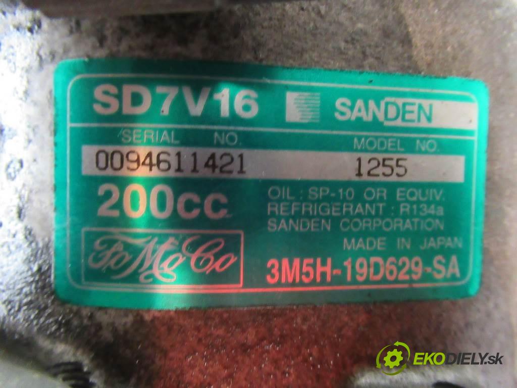 Mazda 3  2005 80 kW BK HATCHBACK 5D 1.6TDCI 109KM 03-09 1500 kompresor klimatizace 3M5H-19D629-SA (Kompresory)
