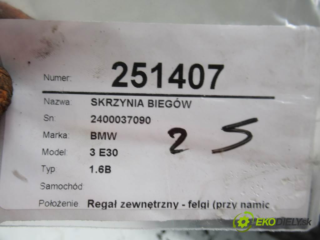 BMW 3 E30    1.6B  Prevodovka - 2400037090 (Prevodovky)